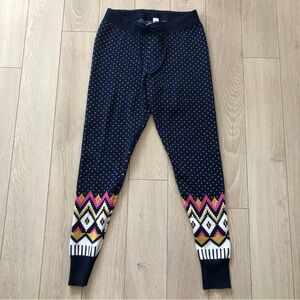 Old Navy Fair Isle Knit Loungewear Pants Size S